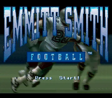 Emmitt Smith Football (USA) screen shot title